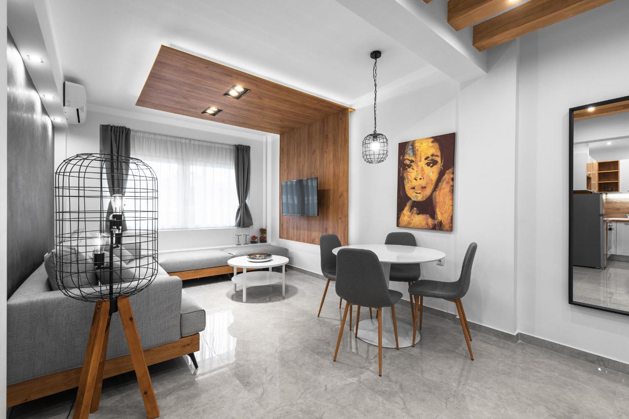 Wood N White, Nilie Hospitality Mgmt Apartment Tesalonika Bagian luar foto